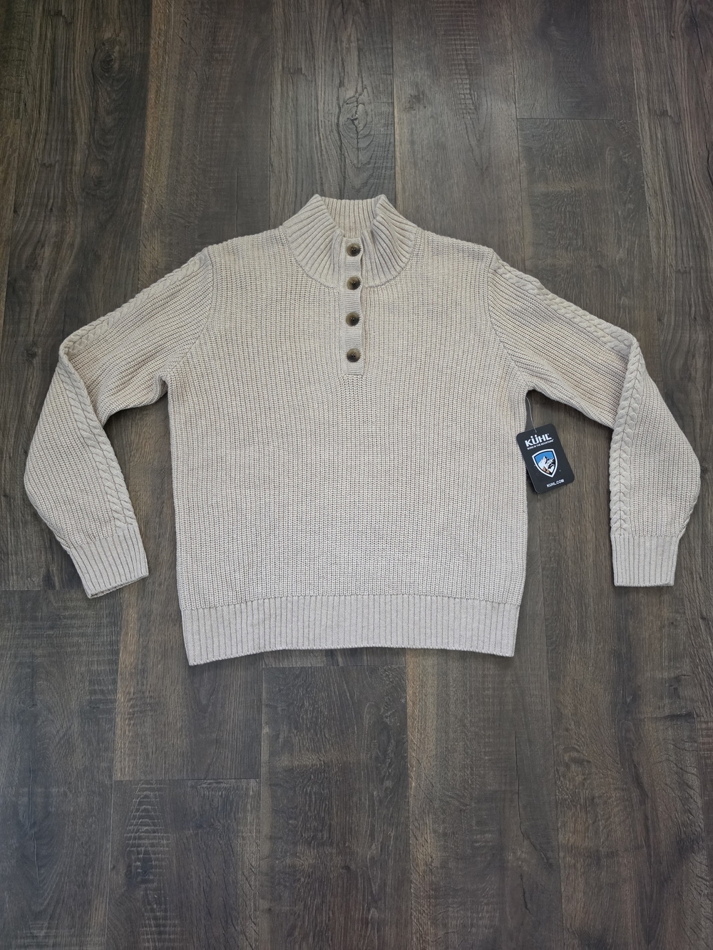 NWT KÜHL Fireside Henley Sweater - Size Small